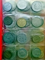 Coin album with 52 coins