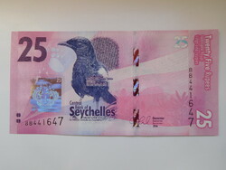 Seychelles 25 rupees 2016 unc