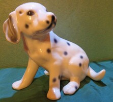 Porcelán dalmata /kutya/ kb. 16x18 cm