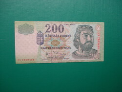 Ropogós 200 forint 2007 FC