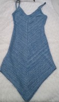 Beautiful blue-silver napkin dress s-m French