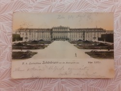 Old postcard 1904 shönbrunn wien photo vienna postcard