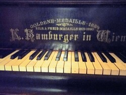 Karl Hamburger  ín Wien zongora