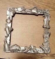 Tin picture, photo frame