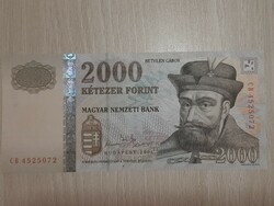 2000 forint bankjegy  2004  CB  UNC RITKA !!