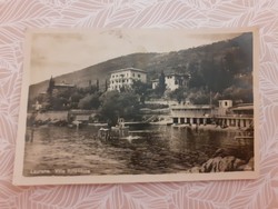 Régi képeslap 1931 Laurana Villa Splendore Lovran Abbazia fotó levelezőlap