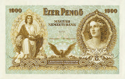 REPLIKA - 1000 PENGŐ 1943, FANTÁZIA BANKJEGY !!!