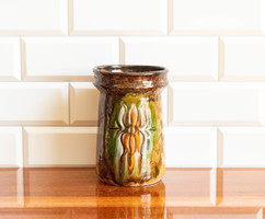 Retro ceramic vase - marked Vortex Sarah Elizabeth vase
