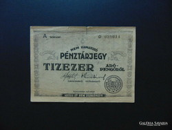 Cash ticket 10000 tax bell 1946