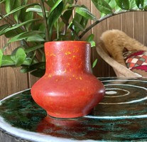 Tófej applied art ceramic vase