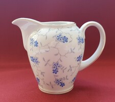Eschenbach Bavaria német porcelán tej tejszín kiöntő kék virág mintával