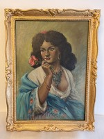 Szántó Mária festménye