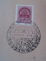 ZA411.23  Alkalmi bélyegzés  Őszi Lakberendezési és Háztartási Vásár  - Budapest 1941