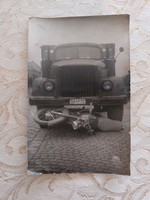 Old vehicles photo truck motorcycle photo