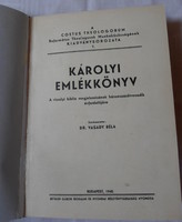 Béla Vasady (ed.): Károlyi Memorial Book, 1940 (Reformed Church, Vizsolyi Bible)