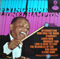 Lionel Hampton And His Orchestra - Flying Home - Apollo Hall Concert (LP, Album, RE)