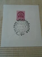 Za411.26 Occasional stamp x. Filprok stamp exhibition - Budapest 1941