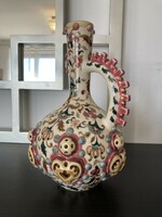 Antik Zsolnay perzsa dekoros váza