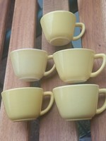 Retro Kispest granite coffee cups (5 pcs) - in mint condition!