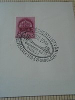 ZA411.28  Alkalmi bélyegzés  Széchenyi István születésének 150-ik évfordulója  - Budapest 62-  1941