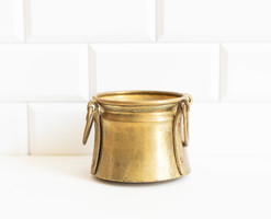 Small copper cauldron - cauldron-shaped offering, bowl