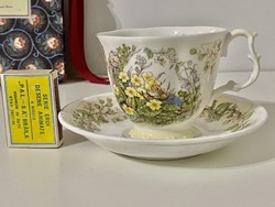 Royal Doulton porcelán teás szett-csésze+tányér