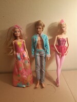 3 db Barbie baba