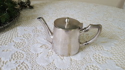 Régi,ezüstözött kávés-teás kanna