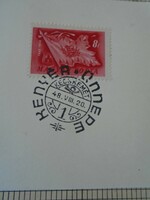 Za414.52 Occasional stamp - Feast of Bread Kecskemét 1948 viii 20