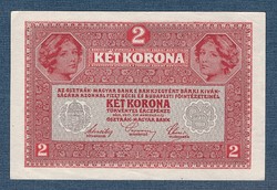 2 Crowns 1917 deutschösterreich stamp aunc