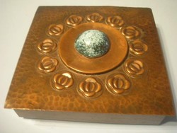 N11 bronze turquoise gift box for storing juryed lignifer jewelry, cigarette, cigar, etc., etc.