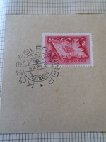 ZA414.85  Alkalmi bélyegzés-  KÖZSÉGI FALUNAP  -ADONY 1948 XI.7.