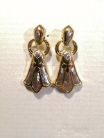 Retro arany és ezüst színű fülbevaló (660)