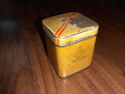 Antik dohánytartó fémdoboz