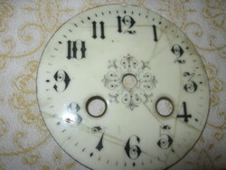 Old enamel clock face