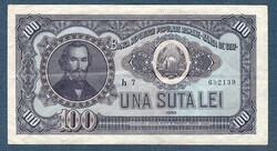 100 Lei 1952 UNA SUTA LEI  VF - EF