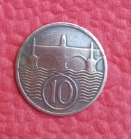 10 Haller 1927 Czechoslovakia