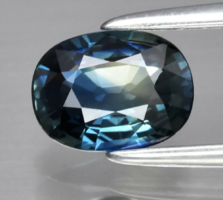 The Queen of Sapphires from Australia! Prod. Greenish blue sapphire gemstone 0.76ct (if)! Value: NOK 228,000