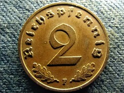 Németország Horogkeresztes 2 birodalmi pfennig 1939 F (id71627)