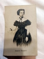 Erzsébet osztrák császárné antik fotó képeslap     54.