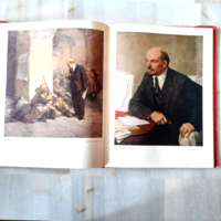 Russian language picture book about Lenin, art album published in 1960