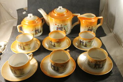 Zsolnay japán mintás teás készlet 541