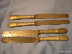 N28  E4  II.Világháborús antik tiszti kések sas jelzéses alpakka ritkaság kés gyűjteményes ritkaság