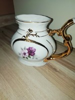 Czechoslovakian porcelain, beaked, drinking glass, sick glass