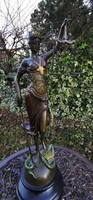 Justitia, Goddess of Truth - monumental bronze statue
