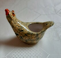 4892- Ceramic hen - egg holder