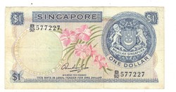 1 dollár 1971 Singapore Szingapúr