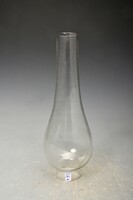 Petróleum lámpa üveg, cilinder, lámpabúra, átmérő 37,4 mm.
