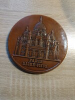 Paris sacré-coeur Parisian sacred heart table or wall decoration pendant ceramic