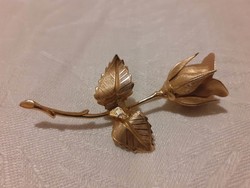 Vintage Giovanni rózsa alakú bross (kitűző)